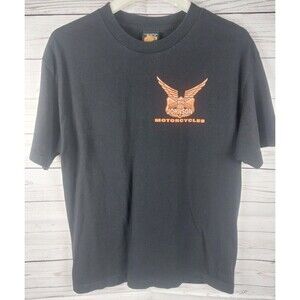 Big Johnson Motorcycles 1998 Bikers Black Vintage T-shirt Men's Size Large